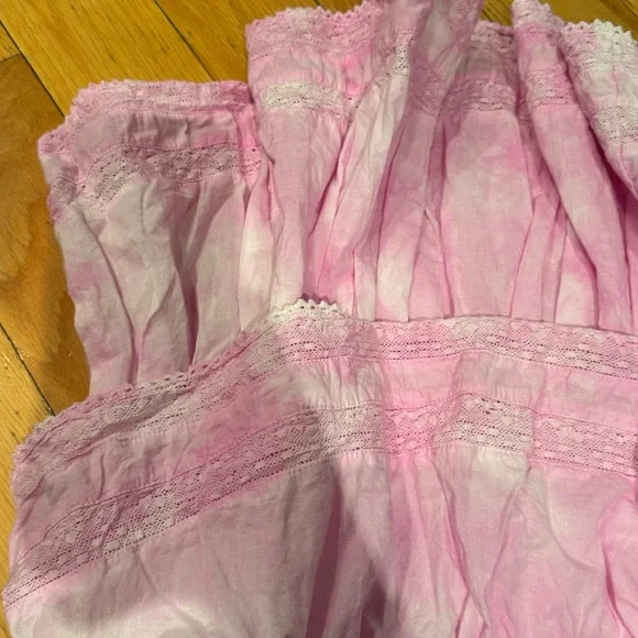 Love shack fancy ruffle tie dye mini skirt - Picture 10 of 10